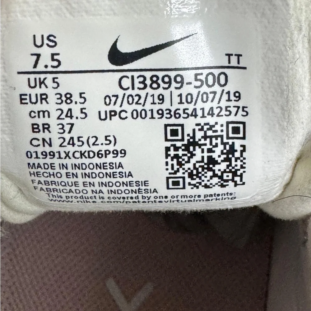 Nike (WMNS) Nike Air Max 270 React‎ 'Plum Chalk' CI3899-500 Size 7.5
